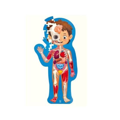 Puzzle pentru copii - Corpul Uman (61 piese) - imagine 10